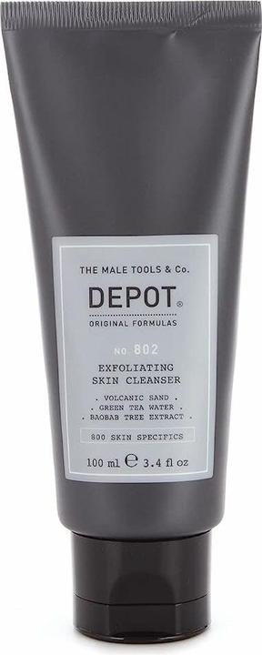 Image du produit Depot - No.802 Nettoyant exfoliant pour la peau 100 ml (Lingettes nettoyantes pour le visage, 100 ml)