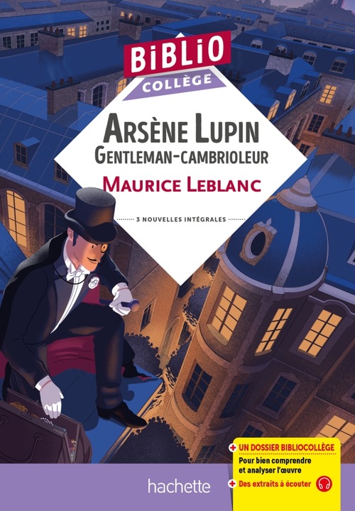 Immagine prodotto Arsène Lupin, gentleman-cambrioleur (Francese, Leblanc Maurice, 2022)