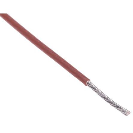 Rs Pro, Kabelleitung, PTFE A 7/0.2 brown 100m (100 m)
