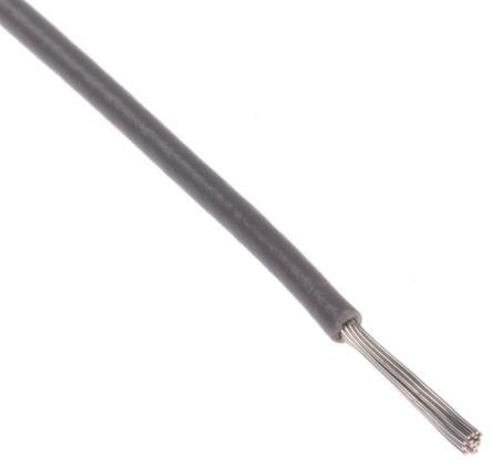 Actual product image RS PRO PTFE A 7/0.2 grey 100m (100 m)