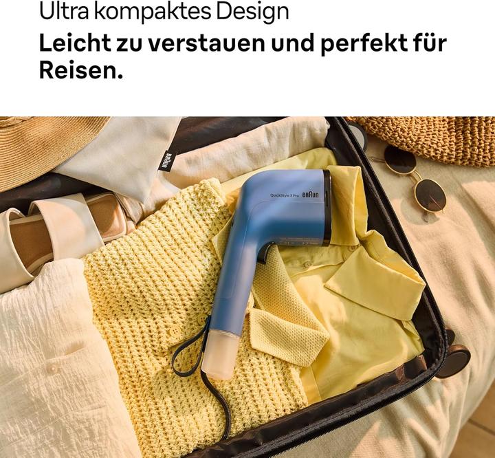 Actual product image Braun QuickStyle 3 Pro Garment Steamer (1100 W, 22 g/min)