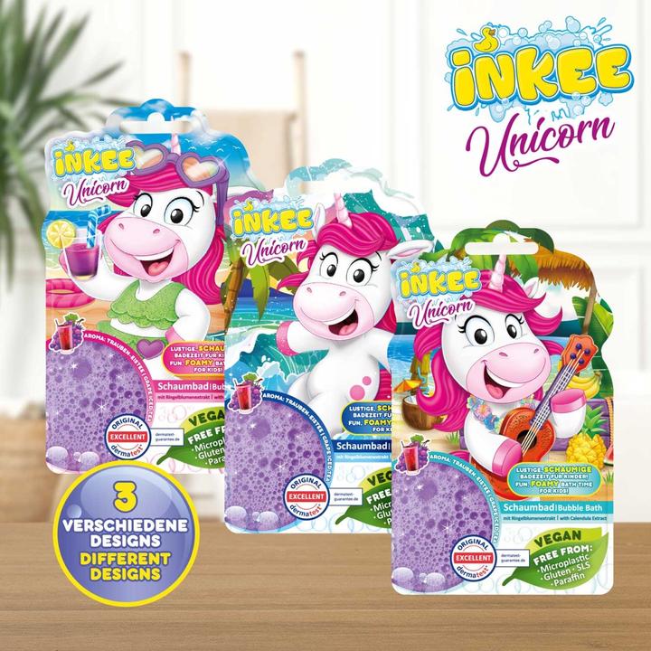 Actual product image Craze Inkee Schaumbad Unicorn (Bubble bath)
