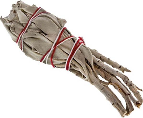 Actual product image Aromalife Incense sage bundle white small