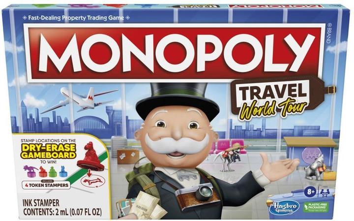 Image du produit Hasbro Monopoly Voyage autour du monde (Norvégien)