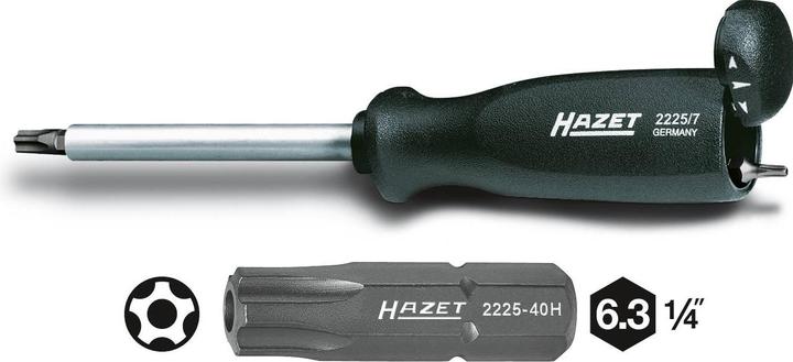 Productafbeelding HAZET 5-ster bit 25 H speciaal staal C (Zeskantbus TX)