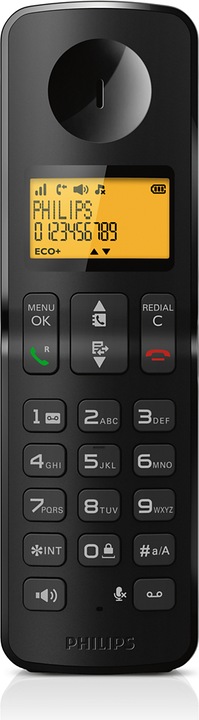 Produktbild Philips Schnurlostelefon D2651B Schwarz