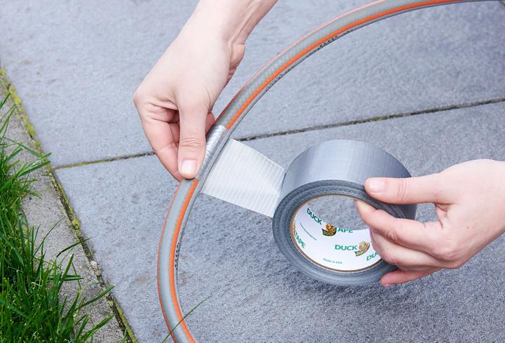 Actual product image Duck Tape ORIGINAL fabric tape silver 2 x 50mm x 50 m (50 mm)