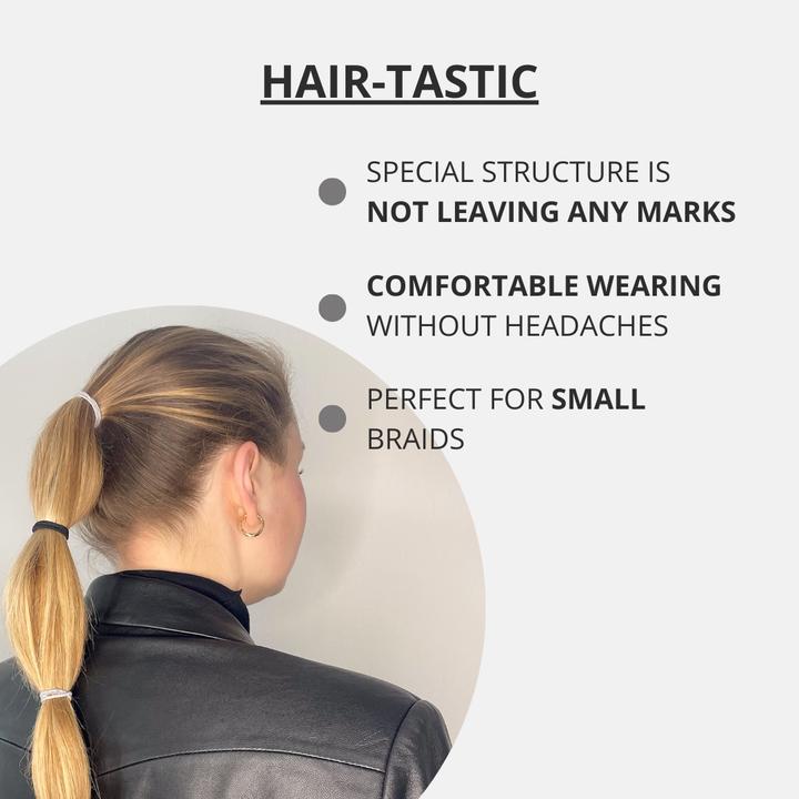 Image du produit Bellody Élastiques Minis Black/Gray (Élastiques à cheveux)