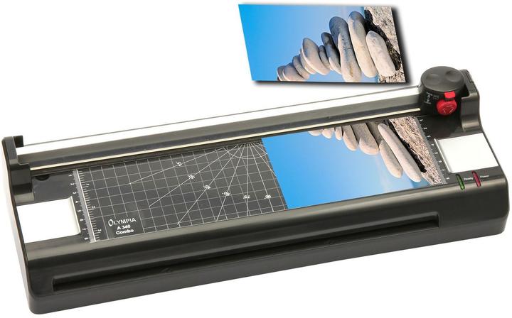 Immagine prodotto Olympia A 340 Combo DIN A3 Laminatore con taglierina per carta (80 - 125 µm, A3)