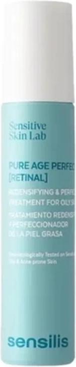 Sensilis Pure Age Perfection Retinal Oil-Free Serum con Silicio Biologico e Prebiotici per persone sensibili. (50 ml)