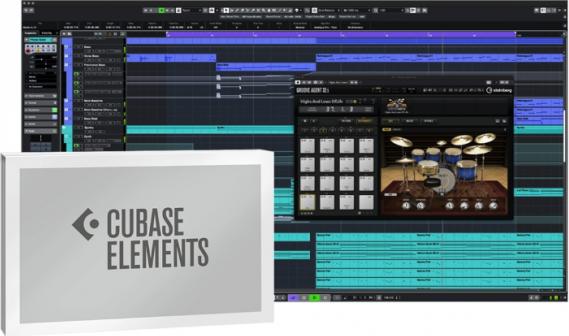 Image du produit Steinberg Cubase Elements 12 (1 Utilisateur, Illimité)