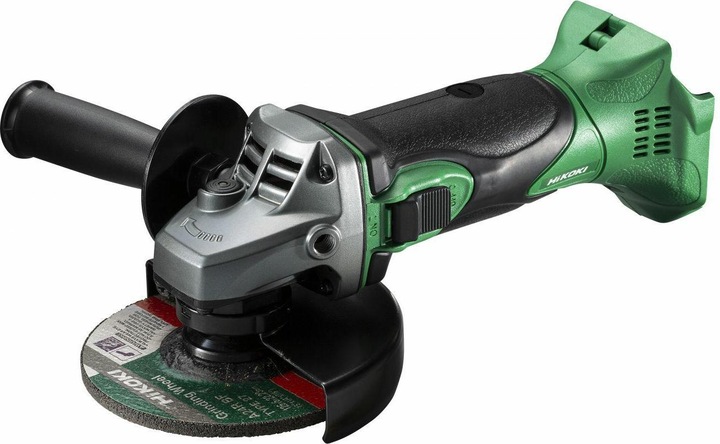 Produktbild Hikoki Akku-Winkelschleifer G18DSL2W3Z ohne Akku und Ladegerät inkl. HSCII (125 mm)