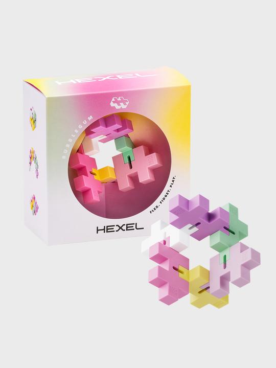 Immagine prodotto Plus-Plus Blocchi da costruzione Hexel Flex, rosa