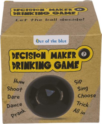 Image du produit Out of the blue Jeu à boire Balle de décision