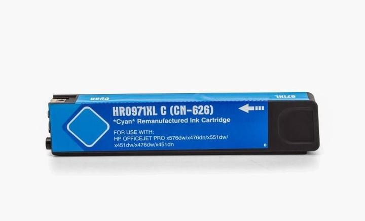 Produktbild Hermex Alternative Tintenpatrone zu HP 971 XL (C)