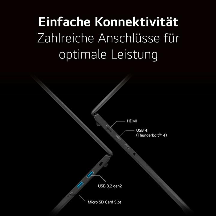 Immagine prodotto LG gram 17" Core Ultra 7 155H 32GB/2TB SSD Win11 grigio 17Z90S-G.AD7CG (17", 2000 GB, 32 GB, DE, Intel Core Ultra 7 155H)