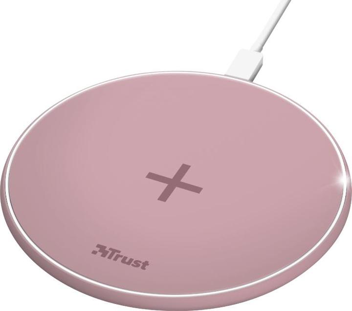 Trust 23866 - Indoor - AC - USB - Wireless charging - Pink (10 W)