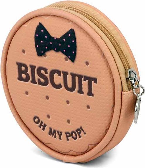 Actual product image Oh My Pop! Round Purse Biscuit