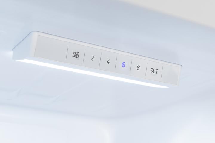 Image du produit Amica Combiné réfrigérateur-congélateur KGC 15495 S l x h x p 54.5 x 180 x 59 cm partie (250 l)