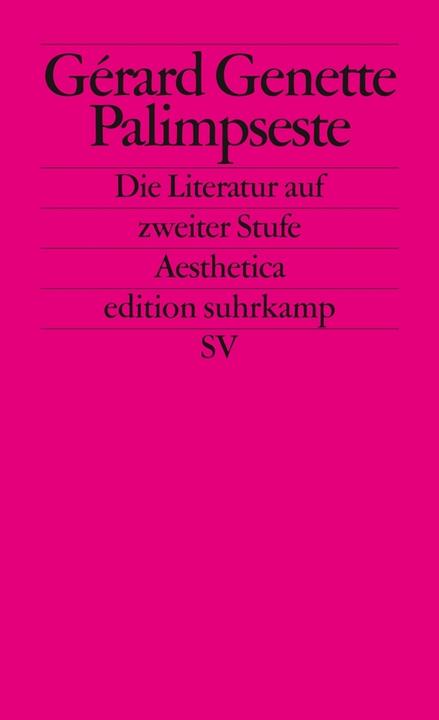 Produktbild Palimpseste (Deutsch, Gérard Genette, 1993)