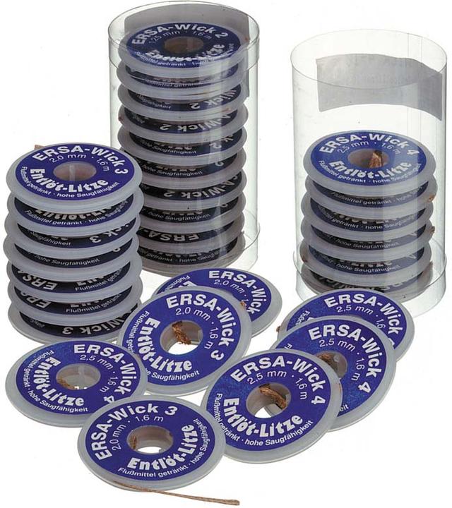 Image du produit Tresse à dessouder Longueur 1,50 m Largeur 2,70 mm (tresses à dessouder)