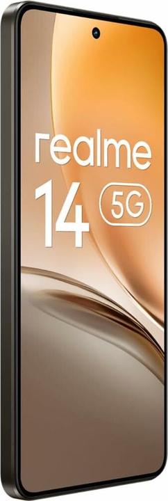Productafbeelding realme 14 5G Dual Sim 8GB RAM 256GB - Storm Titanium (256 GB, Bruin, 6.67", Dubbele SIM, 5G)