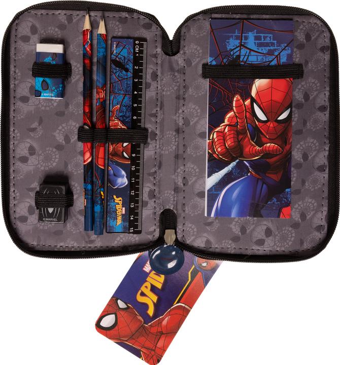 Produktbild Spiderman Spider-Man - Double Pencil Case w/Content (017808516)