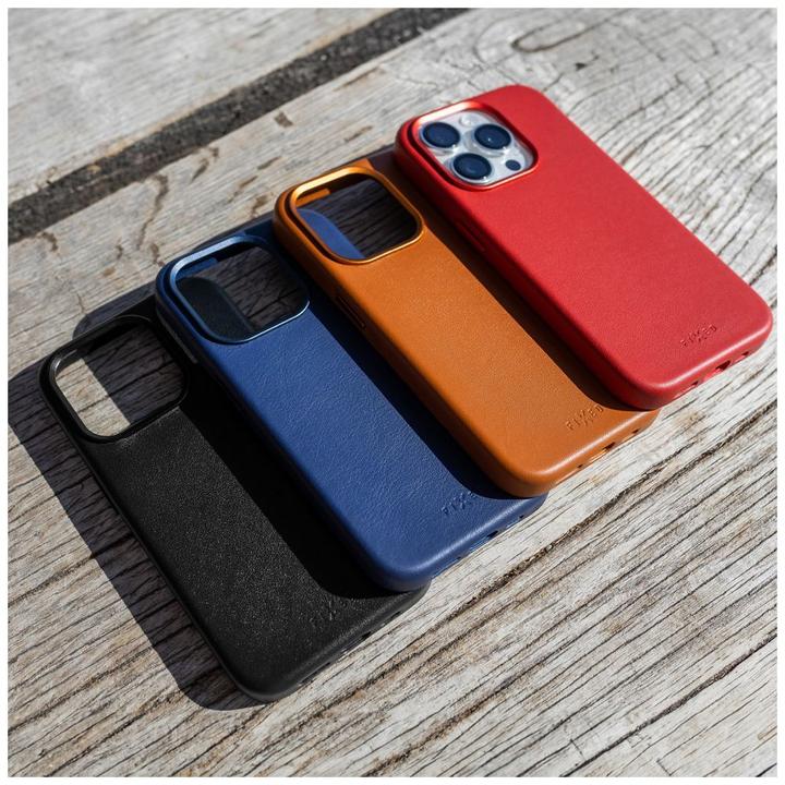 Actual product image Fixed MagLeather | Back | Apple | iPhone 16 Plus | Leather | Brown (Apple iPhone 16 Plus)
