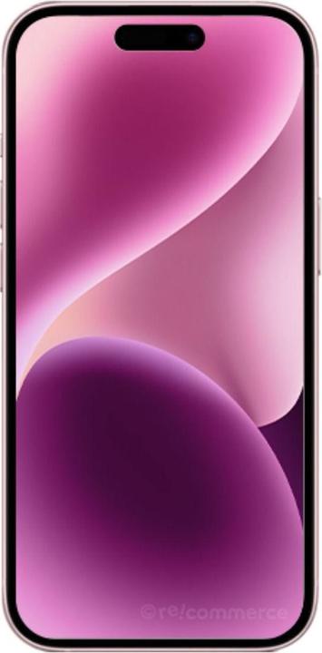 Immagine prodotto Re!commerce iPhone 15 128GB Rose C - Très bon état (128 GB, Rosa, 6.10", 48 Mpx, SIM + eSIM, B / Molto buono)