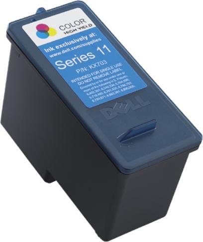 Actual product image Dell High Cap Colour Ink (M, C, Y)