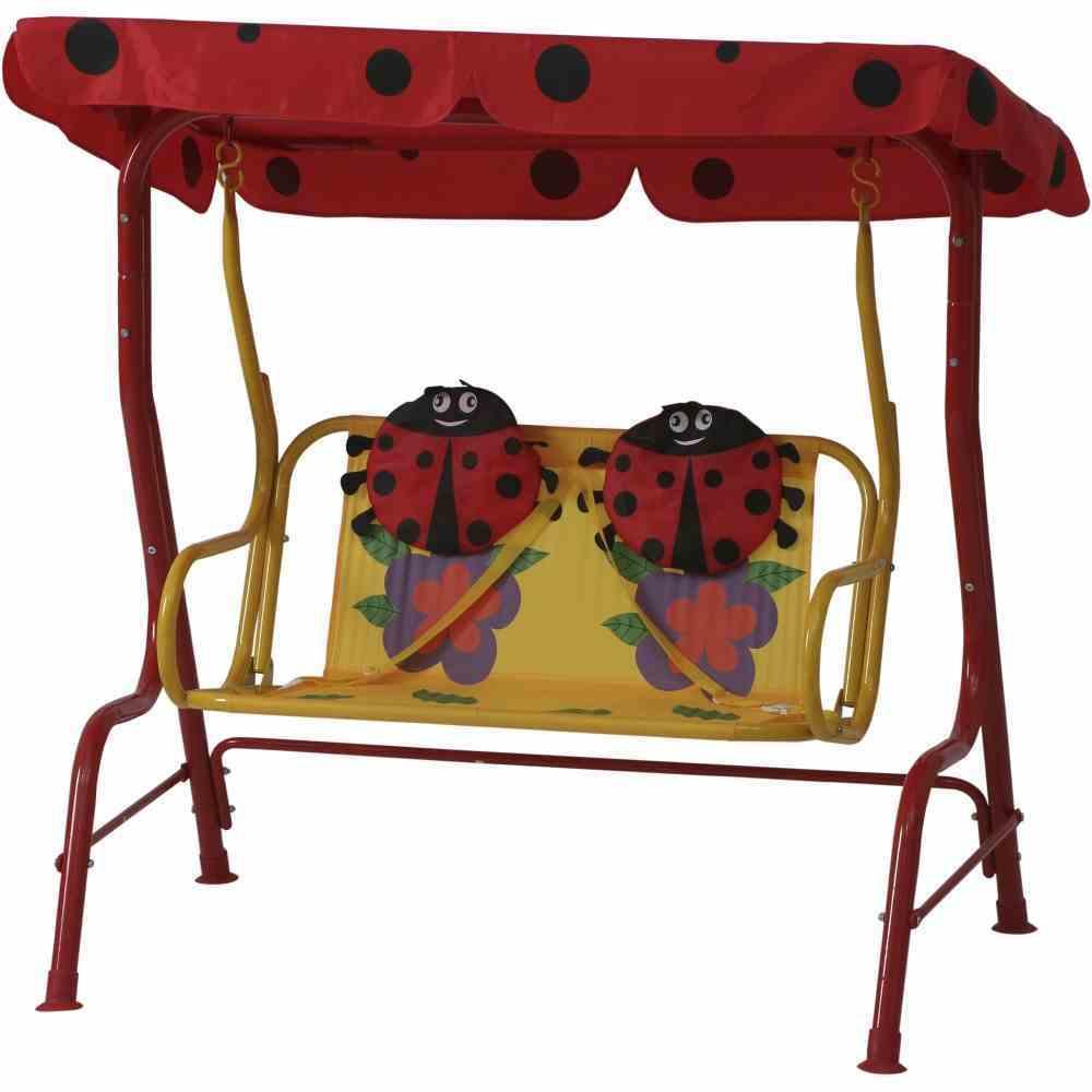 Siena Garden, Kinderstuhl + Kindertisch, Kinderschaukel (Kindersitzgruppe)