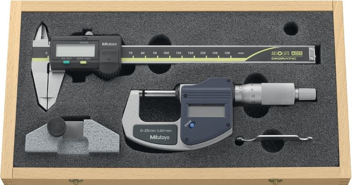 Actual product image Mitutoyo Measuring tool set 3-parts