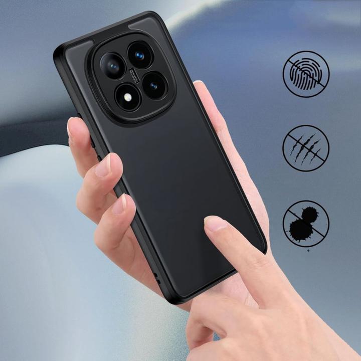Actual product image Tech-Protect MagMat Case for Xiaomi Redmi Note 14 Pro+ 5G - Matte Black (Xiaomi Redmi Note 14 Pro+ 5G)