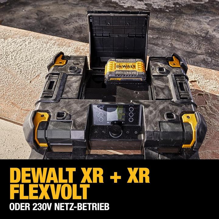 Image du produit DeWalt DWST181078QW Batterie et radio secteur (DAB, FM, Bluetooth)