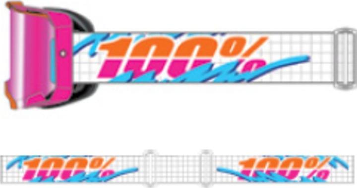 Immagine prodotto 100% Goggle Armega Lefreak - HiPER Pink Mirror Lens (Pink, Specchio Rosa)