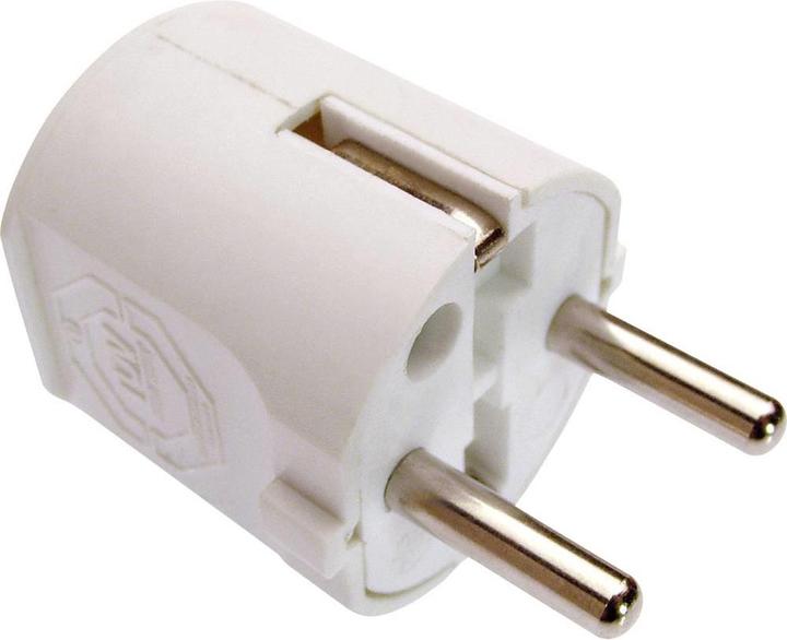 Actual product image As - Schwabe asSchwabe SchukoCentralPlug white (CEE 7/4)