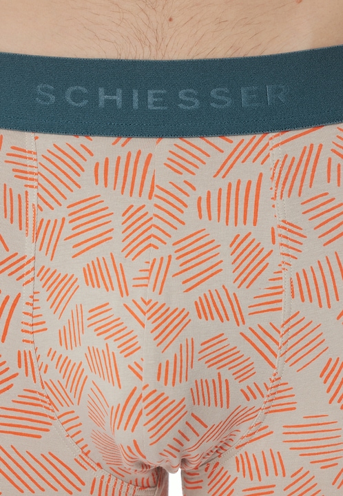 Actual product image Schiesser 3 Pack 95/5 Organic Cotton Retro Short / Pant (5, pack of 3)