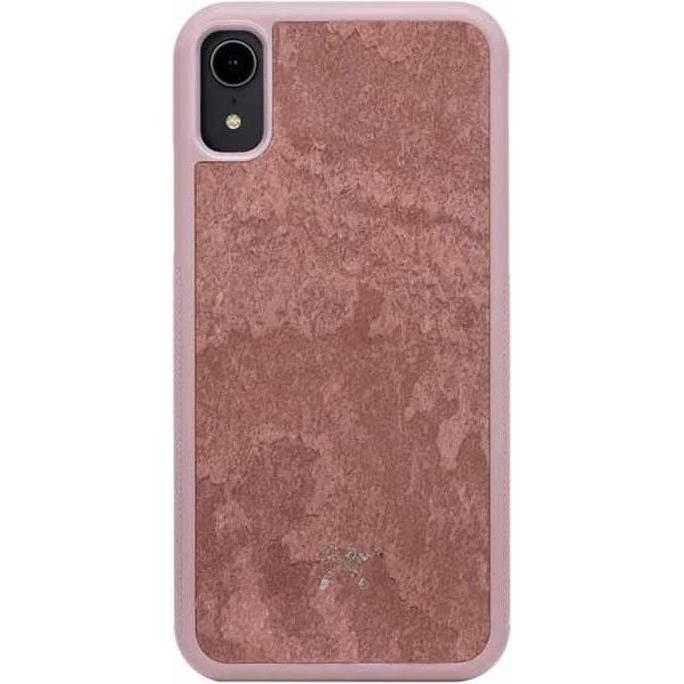 Thumbnail - Woodcessories EcoBump Stone (Apple iPhone XR), Smartphone Hülle, Rot