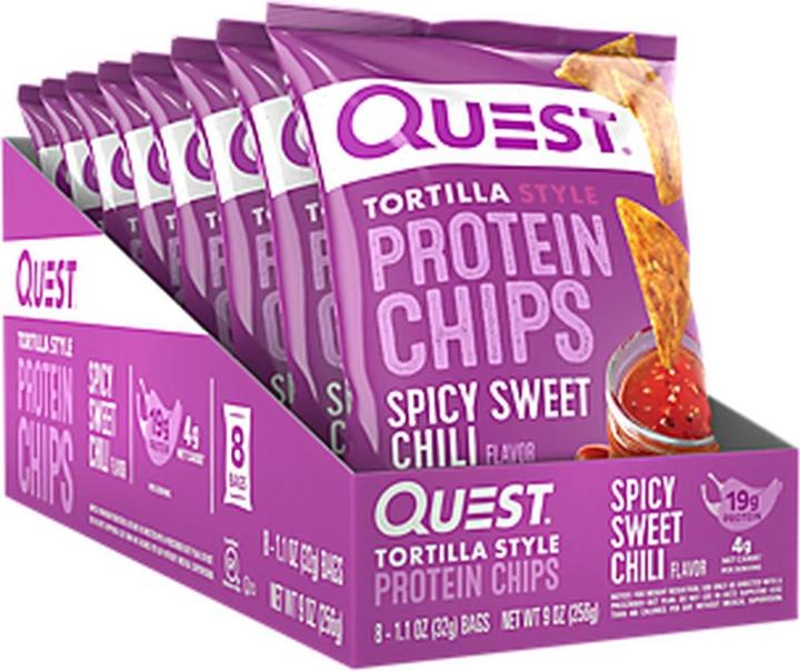 Produktbild Quest Nutrition Protein Tortilla Chips (451 g, 8 Stk.)