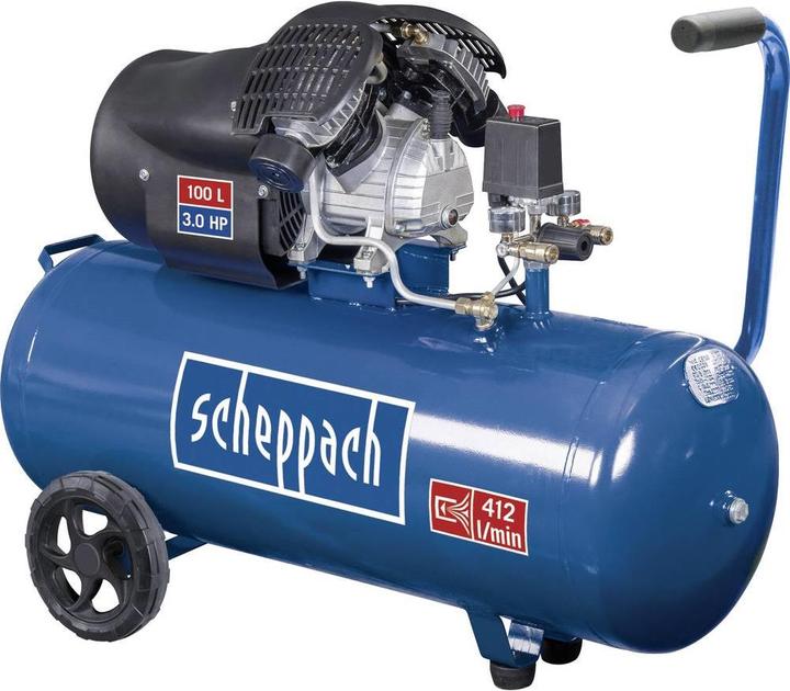Produktbild Scheppach DruckluftKompressor (100 l, 8 Bar)