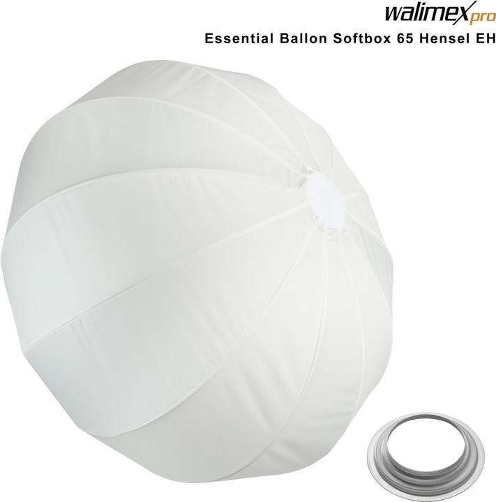 Produktbild Walimex pro Essential Ballon Softbox 65 Hensel EH (Softbox, 65 cm)