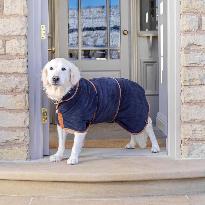 Immagine prodotto Lucky Paws Hundebademantel (XL, Accappatoio per cani)