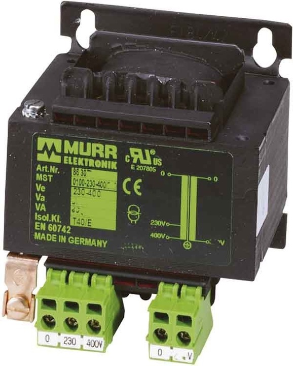 Produktbild Murr Elektronik Steuertransformator 1 x 230 V/AC, 400 V/AC 100 VA