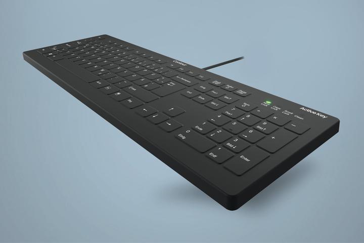 Actual product image CHERRY AK-C8112 MEDICAL KEYBOARD BLACK (CH, Cable)