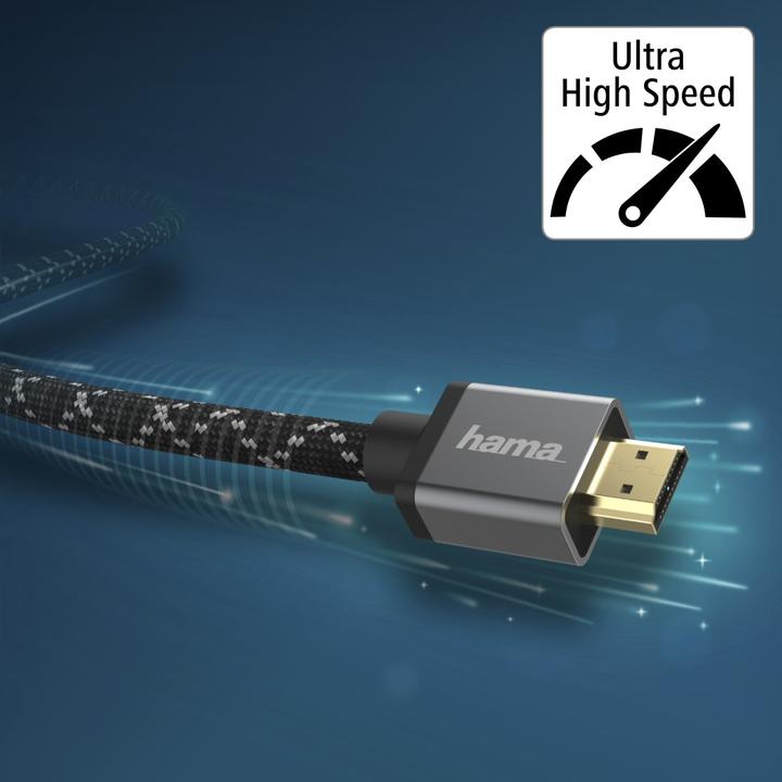 Image du produit Hama HDMI (Typ A) — HDMI (Typ A) (3 m, HDMI, 2.1)