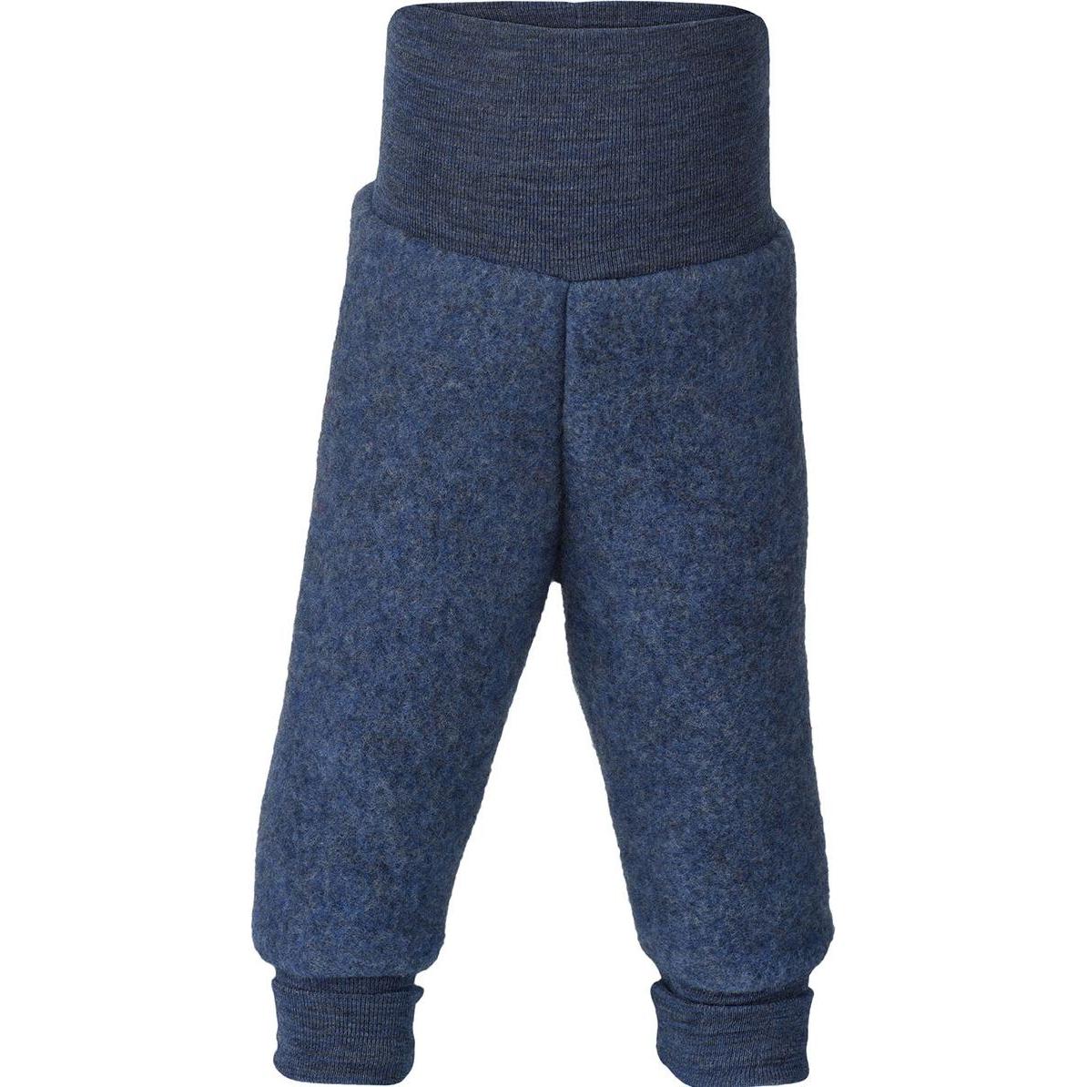 Engel Natur, Hosen, Wollfleece Hose, Blau, (62, 68)