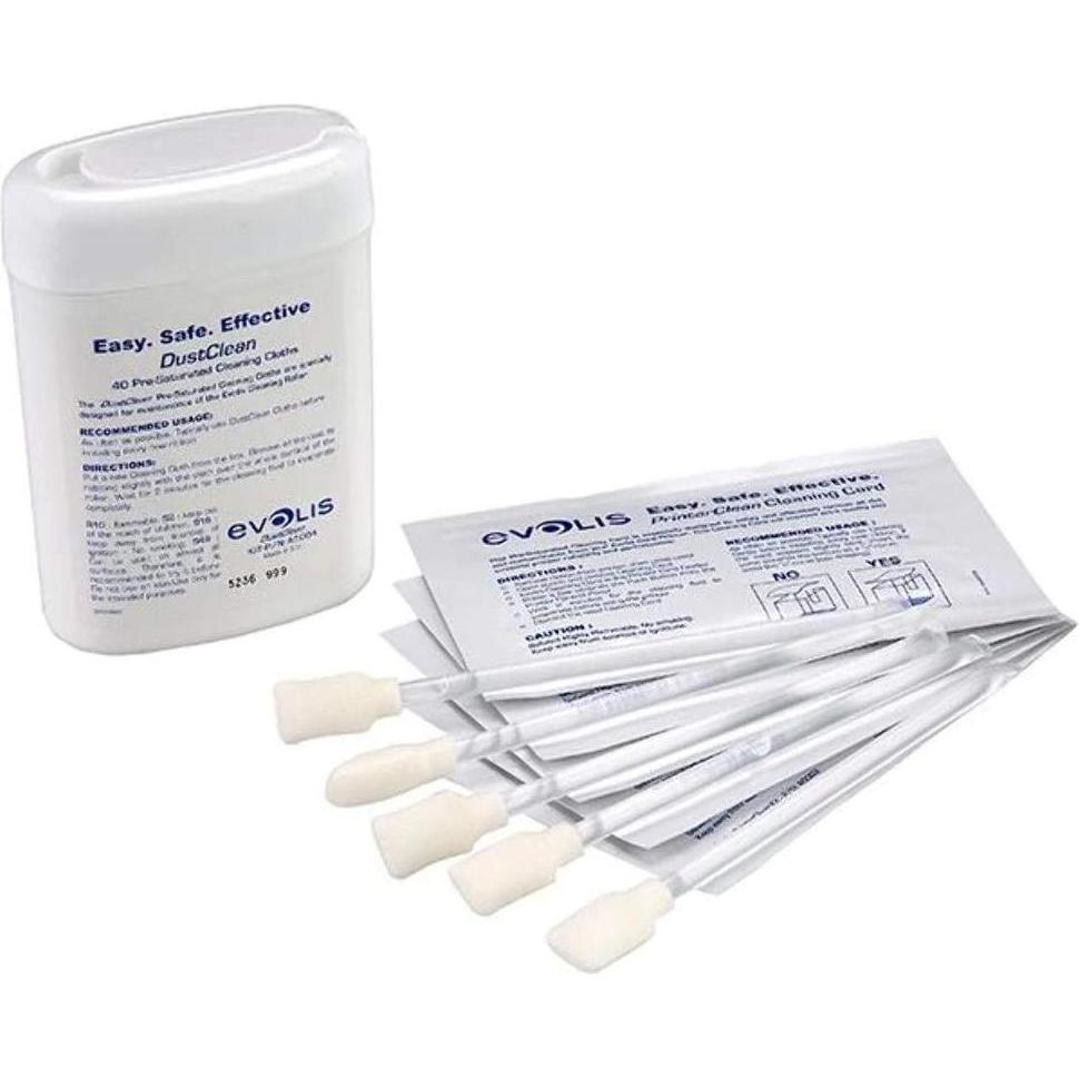 Evolis UltraClean Cleaning Kit, Drucker Zubehör