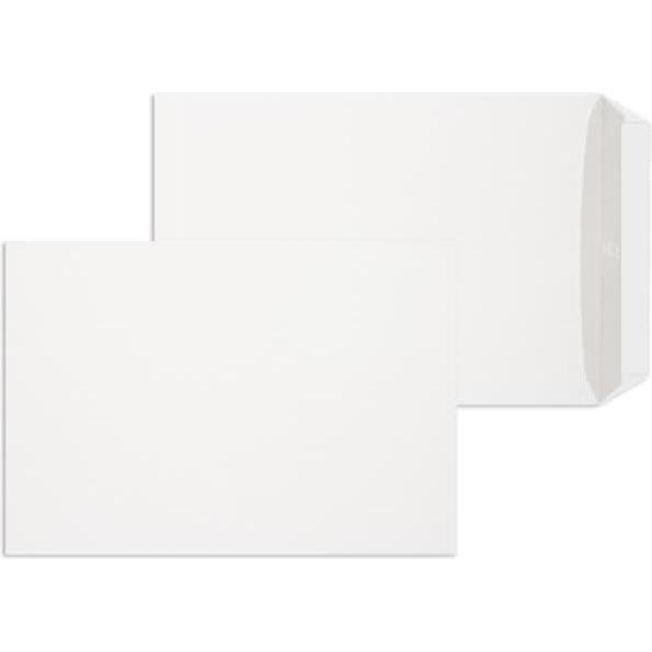 Blanke, Versandtasche + Luftpolstertasche, Versandtaschen Munken Polar C4 120g/qm haftklebend VE=250 Stück weiss (250 x)