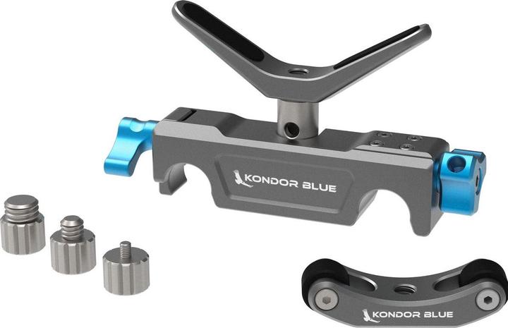 Image du produit Kondor Blue Kit de support de lentille universel pour les cannes LWS 15mm (Space Gray)