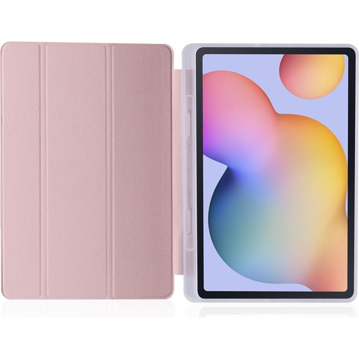 Thumbnail - König Design Schutz Tablet Hülle für Samsung Galaxy Tab S6 Lite Case Cover Tasche Etuis Rosa (Galaxy Tab S6 Lite), Table...